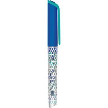 STYLO A PLUME CLASSIC BLEU & VERT "MAPED" REF: 222212