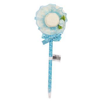 STYLO FANTAISIE CHAPEAU CORPS BLEU "TECHNO" REF: 5358