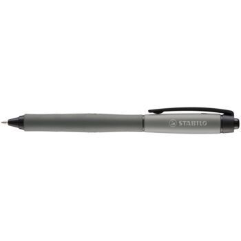 STYLO GEL RETRACTABLE PALETTE NOIR CORPS NOIR "STABILO" REF:268/1-46