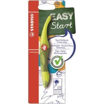 STYLO ROLLER BLEU EASY START VERT "STABILO" REF: B-46849