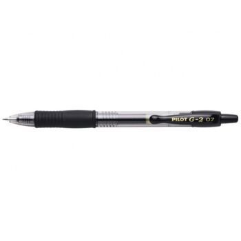 STYLO ROLLER RETRACTABLE A ENCRE GEL G2 PIXIE 0.7mm BLEU TURQUOISE "PILOT" REF: BL-G2-7-XS-LB
