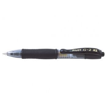 STYLO ROLLER RETRACTABLE A ENCRE GEL G2 PIXIE 0.7mm NOIR "PILOT" REF: BL-G2-7-XS-B