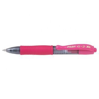 STYLO ROLLER RETRACTABLE A ENCRE GEL G2 PIXIE 0.7mm ROSE "PILOT" REF: BL-G2-7-XS-P