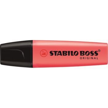 SURLIGNEUR FLUO BOSS ROUGE "STABILO" REF: 70/40