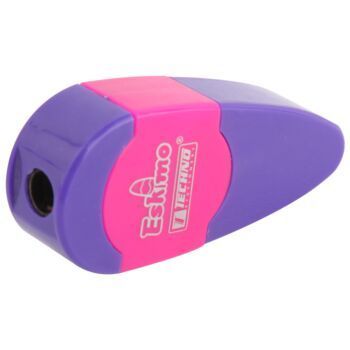 TAILLE CRAYON GOMME ESKIMO VIOLET "TECHNO" REF: 4891