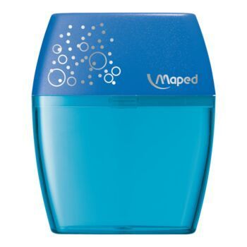 TAILLE-CRAYONS 02 TROUS SHAKER BLEU "MAPED" REF: 534755