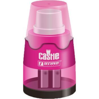 TAILLE CRAYONS GOMME CASTLE ROSE "TECHNO" REF: 4895