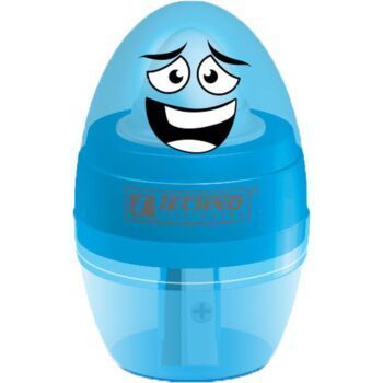 TAILLE CRAYONS GOMME DOME BLEU "TECHNO" REF: 4892