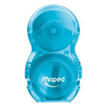 TAILLE-CRAYONS GOMME LOOPY TRANSLU 1 TROU BLEU "MAPED" REF: 049111