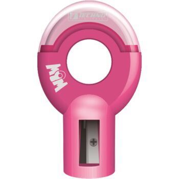TAILLE CRAYONS GOMME MOM ROSE "TECHNO" REF: 4890