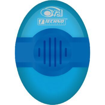 TAILLE CRAYONS GOMME OVALE BLEU "TECHNO" REF: 4893