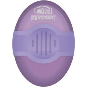 TAILLE CRAYONS GOMME OVALE VIOLET "TECHNO" REF: 4893