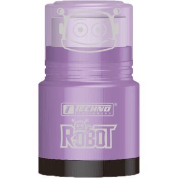 TAILLE CRAYONS GOMME ROBOT VIOLET "TECHNO" REF: 4894