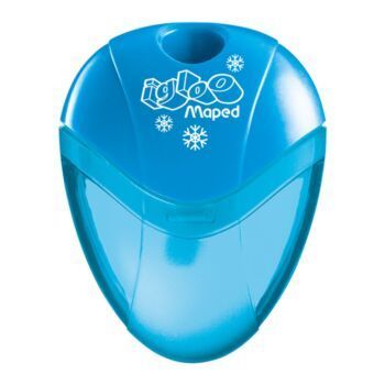 TAILLE-CRAYONS IGLOO 01 TROU BLEU "MAPED" REF: 534754