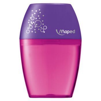 TAILLE-CRAYONS SHAKER 01 ROSE TROU "MAPED" REF: 534753