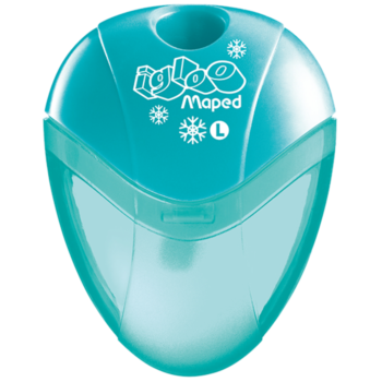 TAILLE-CRAYONS GLOO 01 TROU GAUCHER VERT "MAPED" REF: 032211