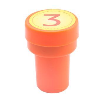 TAMPON CHIFFRE 3 "TECHNO" REF: 4578