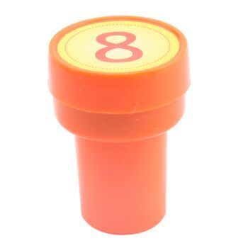 TAMPON CHIFFRE 8 "TECHNO" REF: 4578