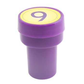 TAMPON CHIFFRE 9 "TECHNO" REF: 4578