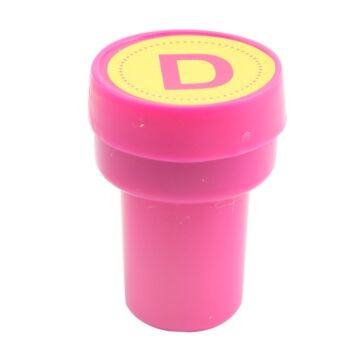 TAMPON LETTRE D &quot;TECHNO&quot; REF: 4577