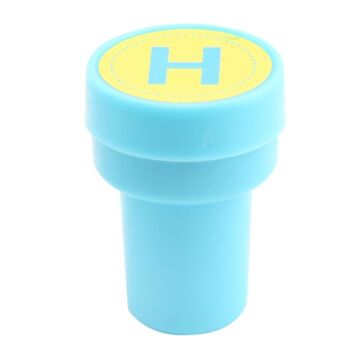 TAMPON LETTRE H &quot;TECHNO&quot; REF: 4577