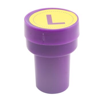 TAMPON LETTRE L &quot;TECHNO&quot; REF: 4577