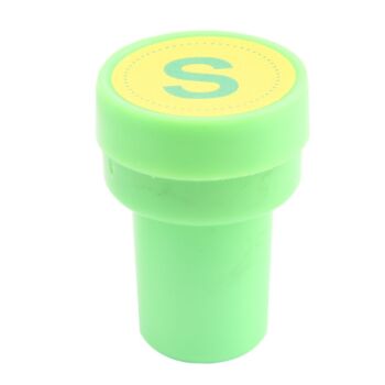 TAMPON LETTRE S &quot;TECHNO&quot; REF: 4577