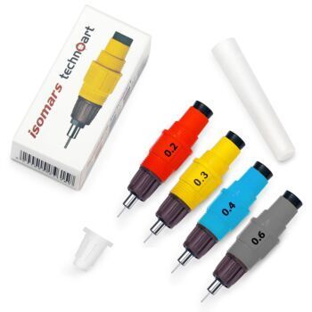 TETE POUR STYLO A DESSIN TECHNIQUE "ISOMARS"