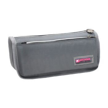 TROUSSE ECOLIER AVEC 2 COMPARTIMENTS GRIS "TECHNO" REF: 6508