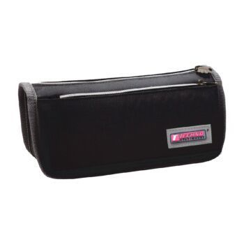 TROUSSE ECOLIER AVEC 2 COMPARTIMENTS NOIR "TECHNO" REF: 6508