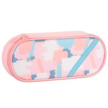 TROUSSE OVALE A RABAT PEACHY SAVANNA "TIGER FAMILY" REF:TR220-F