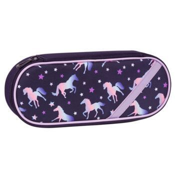TROUSSE OVALE A RABAT RAINBOW HORSE "TIGER FAMILY" REF:TR210-F