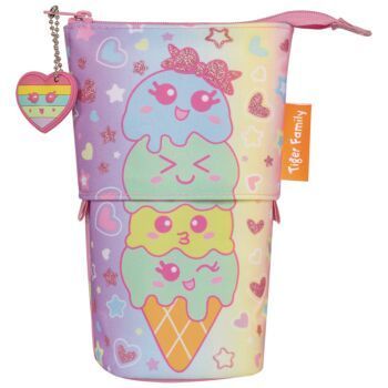 TROUSSE POT A CRAYONS SWEET CAKES "TIGER FAMILY" REF: TR205-F