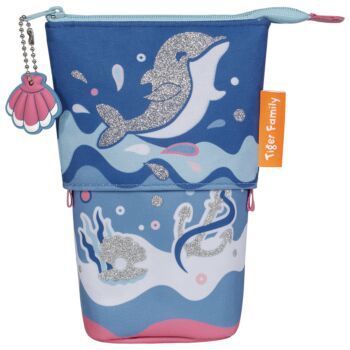 TROUSSE POT A CRAYONS "TIGER FAMILY" REF: TR205-F
