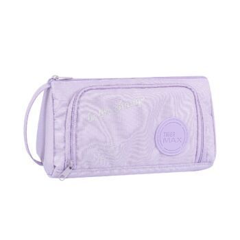 TROUSSE TRIANGULAIRE DOUBLE LILAC "TIGER FAMILY" REF: TRIE8-F_01