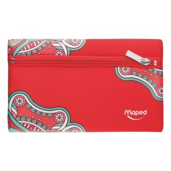 TROUSSE VIDE PLATE GIRL MANDALA ROUGE "MAPED" REF: 934726