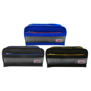 TROUSSE ECOLIER AVEC 2 COMPARTIMENTS "TECHNO" REF: 6507