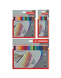 CRAYON DE COULEUR AQUARELLABLE AQUACOLOR EN POCHETTE "STABILO"