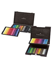 CRAYONS COULEUR ALBRECHT DÜRER COFFRET EN BOIS "FABER CASTELL"