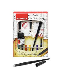 ENSEMBLE DE CALLIGRAPHIE ARABE JEU DE 12 PCS "ISOMARS" REF: CP200