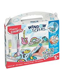 STICKERS FENETRES CREATIV BOITE EN CARTON "MAPED" REF: 907036