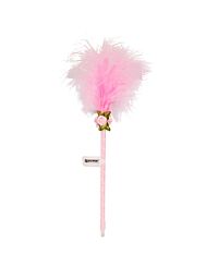 STYLO FANTAISIE PLUME CORPS ROSE "TECHNO" REF: 5360