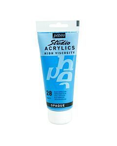 ACRYLIC STUDIO TUBE DE 100ml BLEU CERULEUM "PEBEO" REF: 831028