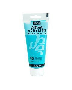 ACRYLIC STUDIO TUBE DE 100ml BLEU TURQUOISE "PEBEO" REF: 831030