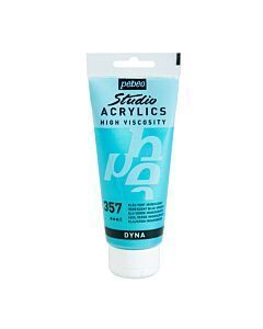 ACRYLIC STUDIO TUBE DE 100ml BLEU VERT "PEBEO" REF: 832357