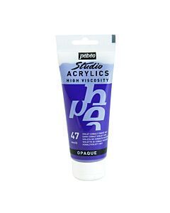 ACRYLIC STUDIO TUBE DE 100ml COBALT FONCE "PEBEO" REF: 831047