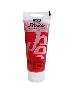 ACRYLIC STUDIO TUBE DE 100ml ROUGE BLEU "PEBEO" REF: 832354