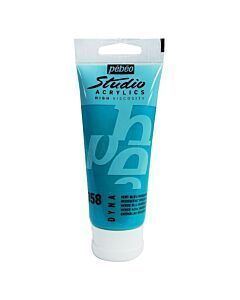 ACRYLIC STUDIO TUBE DE 100ml VERT & BLEU "PEBEO" REF: 832358
