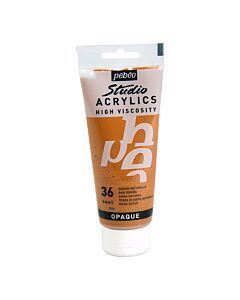 ACRYLIC STUDIO TUBE100 ml SIENNE NATURELLE "PEBEO" REF: 831036
